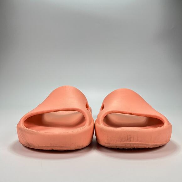 PUMA Shibui Cat Slides Peach Pink Slip On Lightweight Sandals Youth Size 4 - Picture 2 of 8